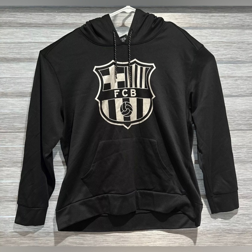 FC Barcelona official team Size XL soccer football sweatshirt hoodie